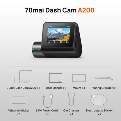 70mai DASH+ REAR CAM